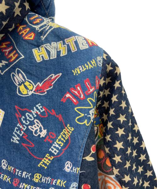 hysterics（ヒステリックス）hysterics (ヒステリックス) hystericsランチジャケット インディゴ×オレンジ サイズ:140㎝の古着・服飾アイテム