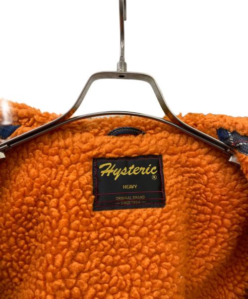 hysterics（ヒステリックス）hysterics (ヒステリックス) hystericsランチジャケット インディゴ×オレンジ サイズ:140㎝の古着・服飾アイテム