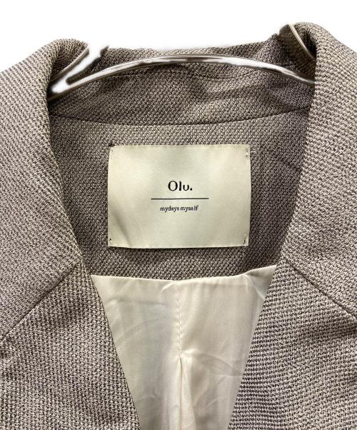 Olu.（オルドット）Olu. (オルドット) チェスターコート ベージュ サイズ:Freeの古着・服飾アイテム
