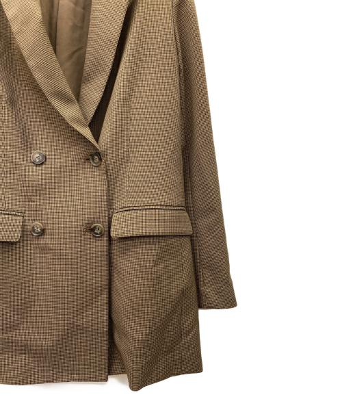 Olu.（オルドット）Olu. (オルドット) Olu.　ダブルジャケット ブラウン サイズ:FREEの古着・服飾アイテム