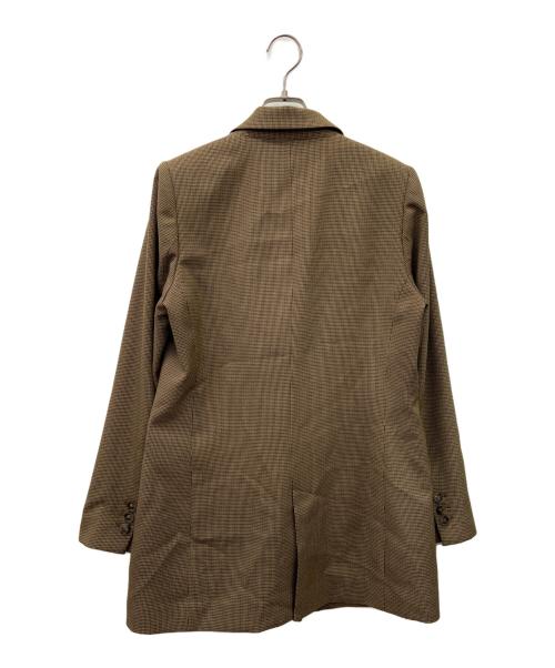 Olu.（オルドット）Olu. (オルドット) Olu.　ダブルジャケット ブラウン サイズ:FREEの古着・服飾アイテム