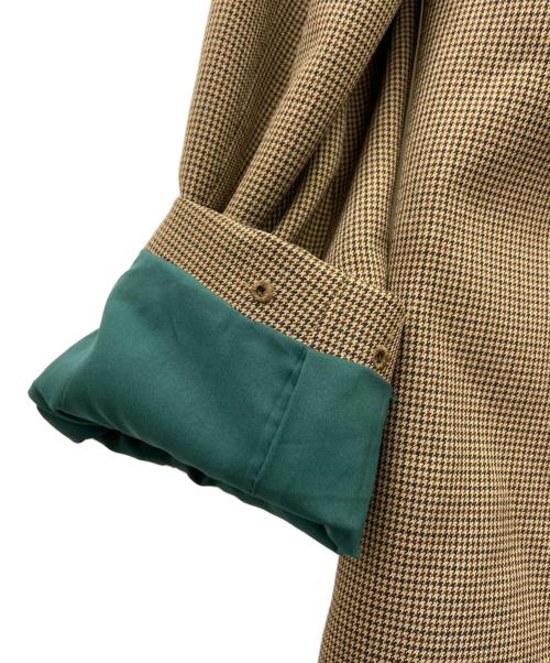 Olu.（オルドット）Olu. (オルドット) Olu.　ダブルジャケット ブラウン サイズ:FREEの古着・服飾アイテム