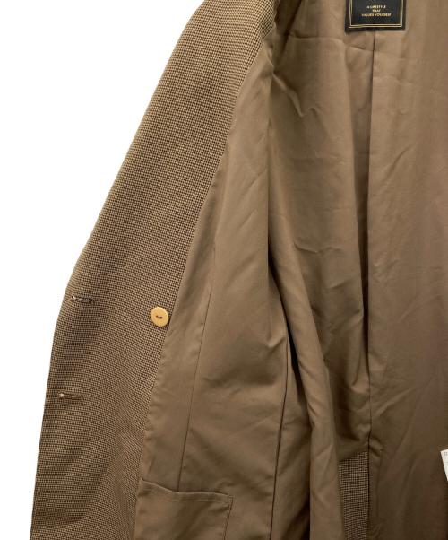 Olu.（オルドット）Olu. (オルドット) Olu.　ダブルジャケット ブラウン サイズ:FREEの古着・服飾アイテム