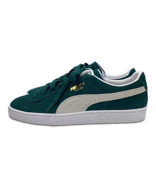 PUMA（プーマ）PUMA (プーマ) スニーカー グリーン×ホワイト サイズ:27.5cm 未使用品の古着・服飾アイテム