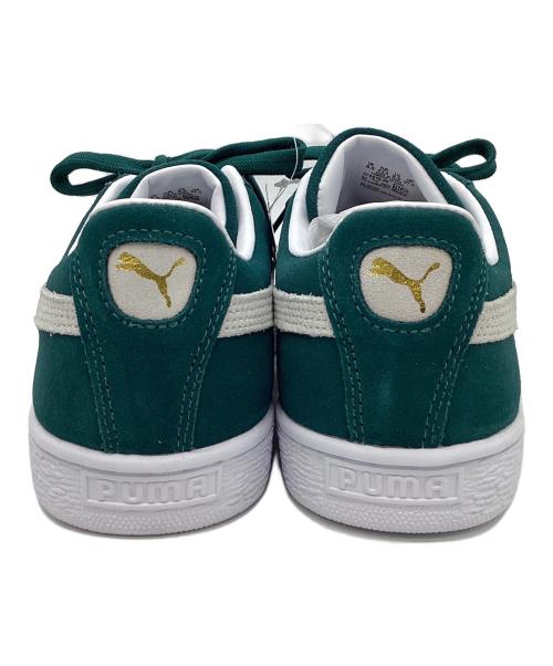 PUMA（プーマ）PUMA (プーマ) スニーカー グリーン×ホワイト サイズ:27.5cm 未使用品の古着・服飾アイテム