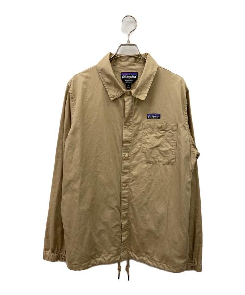 Patagonia（パタゴニア）Patagonia (パタゴニア) Lightweight All-Wear Hemp Coaches Jkt ベージュ サイズ:Mの古着・服飾アイテム