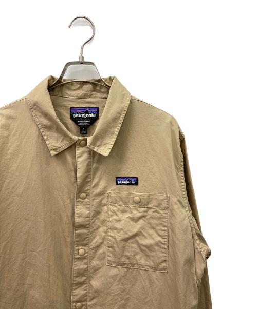 Patagonia（パタゴニア）Patagonia (パタゴニア) Lightweight All-Wear Hemp Coaches Jkt ベージュ サイズ:Mの古着・服飾アイテム