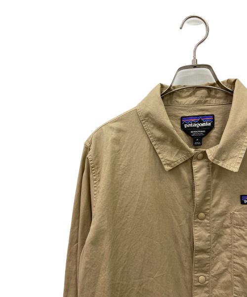Patagonia（パタゴニア）Patagonia (パタゴニア) Lightweight All-Wear Hemp Coaches Jkt ベージュ サイズ:Mの古着・服飾アイテム