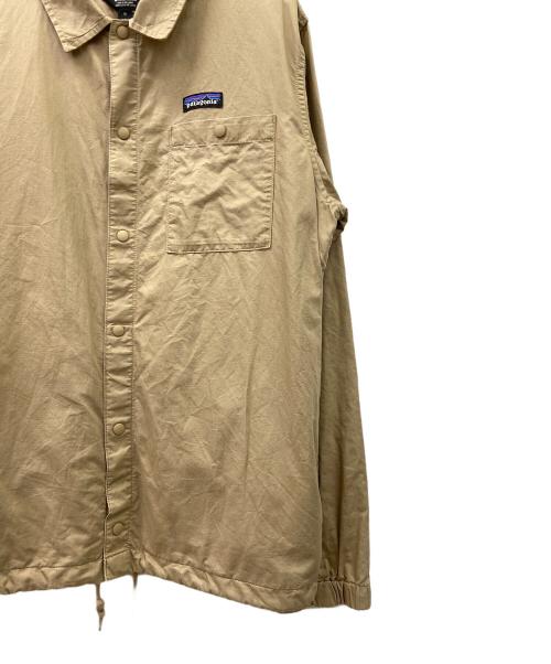 Patagonia（パタゴニア）Patagonia (パタゴニア) Lightweight All-Wear Hemp Coaches Jkt ベージュ サイズ:Mの古着・服飾アイテム