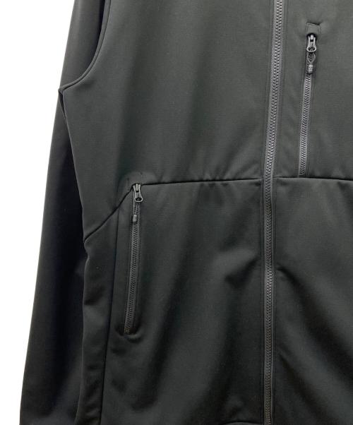 THE NORTH FACE（ザ ノース フェイス）THE NORTH FACE (ザ ノース フェイス) APEX RISOR SOFT SHELL JACKET ブラック×イエロー サイズ:Lの古着・服飾アイテム
