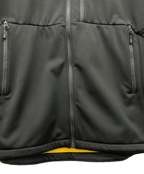 THE NORTH FACE（ザ ノース フェイス）THE NORTH FACE (ザ ノース フェイス) APEX RISOR SOFT SHELL JACKET ブラック×イエロー サイズ:Lの古着・服飾アイテム