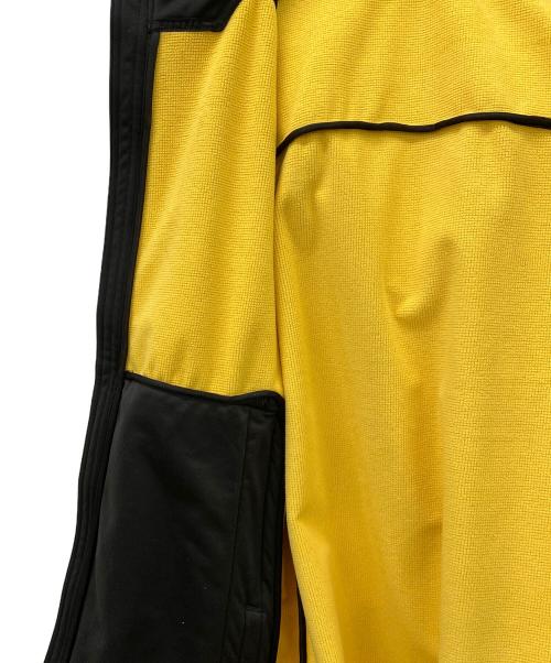 THE NORTH FACE（ザ ノース フェイス）THE NORTH FACE (ザ ノース フェイス) APEX RISOR SOFT SHELL JACKET ブラック×イエロー サイズ:Lの古着・服飾アイテム