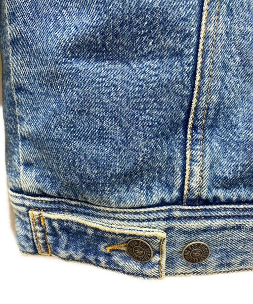 DIESEL（ディーゼル）DIESEL (ディーゼル) D-UNIKO-SPボアデニムジャケット ブルー×ホワイト サイズ:Mの古着・服飾アイテム