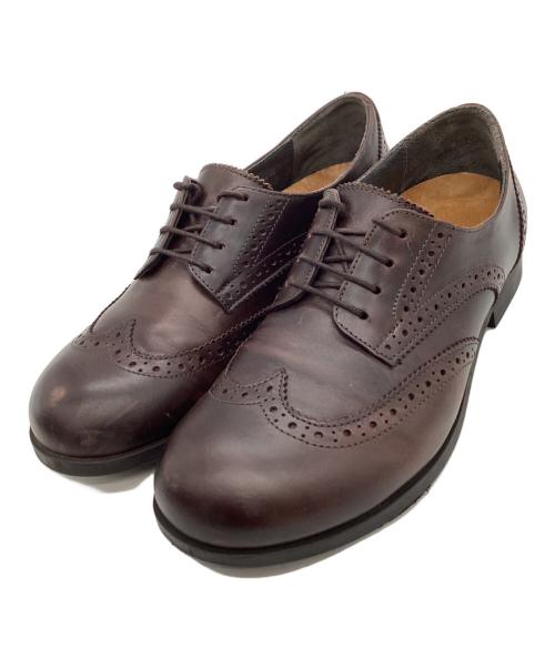 BIRKENSTOCK（ビルケンシュトック）BIRKENSTOCK (ビルケンシュトック) BIRKENSTOCK　レザーシューズ ブラウン サイズ:25ｃｍの古着・服飾アイテム