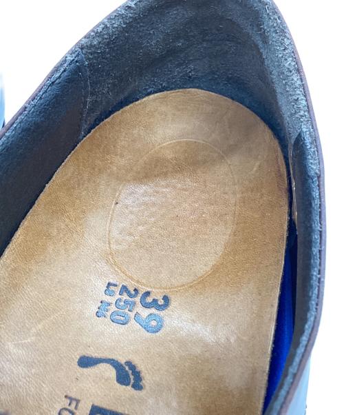 BIRKENSTOCK（ビルケンシュトック）BIRKENSTOCK (ビルケンシュトック) BIRKENSTOCK　レザーシューズ ブラウン サイズ:25ｃｍの古着・服飾アイテム