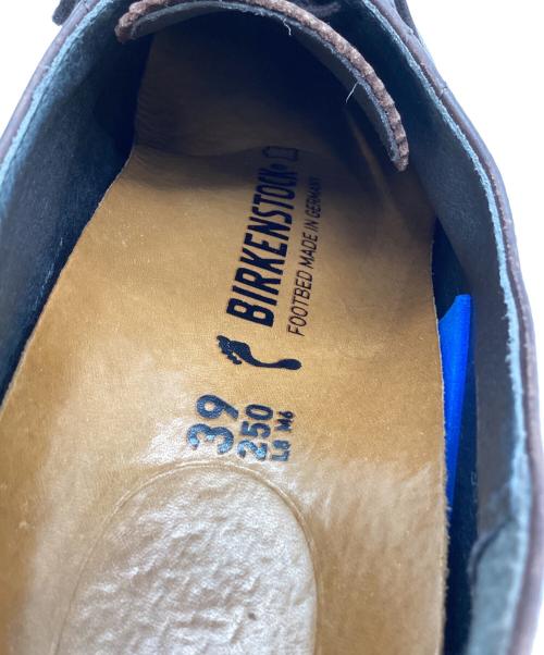 BIRKENSTOCK（ビルケンシュトック）BIRKENSTOCK (ビルケンシュトック) BIRKENSTOCK　レザーシューズ ブラウン サイズ:25ｃｍの古着・服飾アイテム