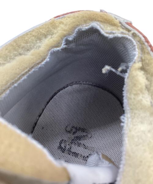 NIKE（ナイキ）NIKE (ナイキ) sacai (サカイ) NIKE　sacai　NIKE BLAZER LOW　ローカットスニーカー ホワイト×オレンジ サイズ:27ｃｍの古着・服飾アイテム