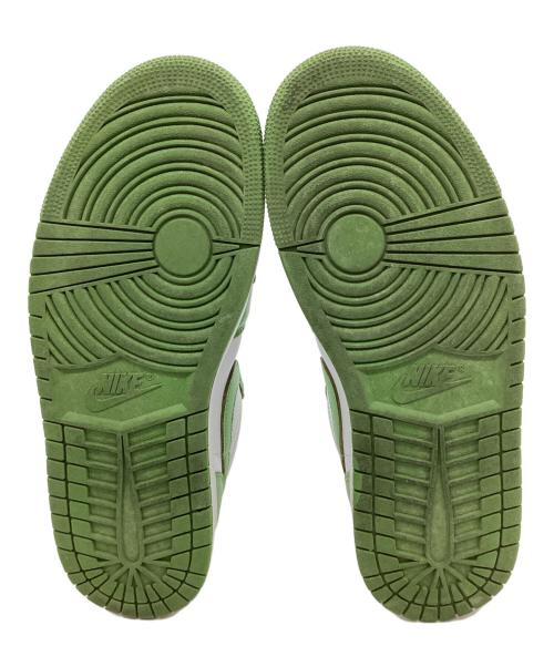 NIKE（ナイキ）NIKE (ナイキ) NIKE　Air Jordan 1 Low SE　ローカットスニーカー ホワイト×グリーン サイズ:27ｃｍの古着・服飾アイテム