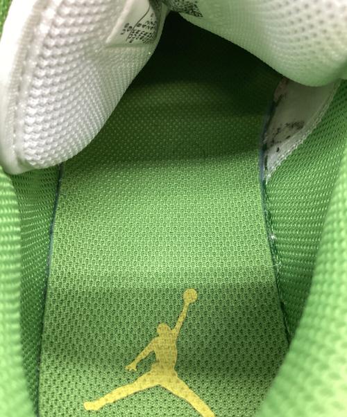NIKE（ナイキ）NIKE (ナイキ) NIKE　Air Jordan 1 Low SE　ローカットスニーカー ホワイト×グリーン サイズ:27ｃｍの古着・服飾アイテム