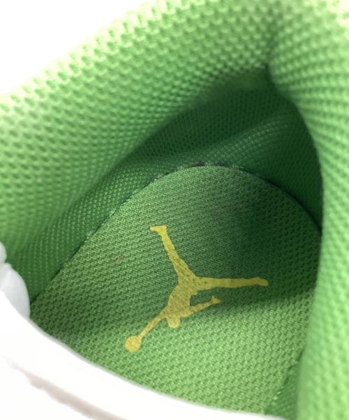 NIKE（ナイキ）NIKE (ナイキ) NIKE　Air Jordan 1 Low SE　ローカットスニーカー ホワイト×グリーン サイズ:27ｃｍの古着・服飾アイテム
