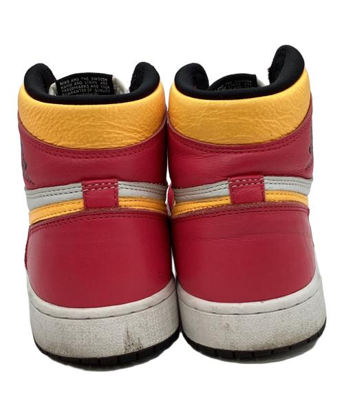 NIKE（ナイキ）NIKE (ナイキ) NIKE　Air Jordan 1 High OG　ハイカットスニーカー ホワイト×ショッキングピンク サイズ:27ｃｍの古着・服飾アイテム