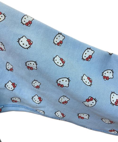 NIKE（ナイキ）NIKE (ナイキ) HELLO KITTY (ハローキティ) プルオーバーパーカー スカイブルー サイズ:Sの古着・服飾アイテム