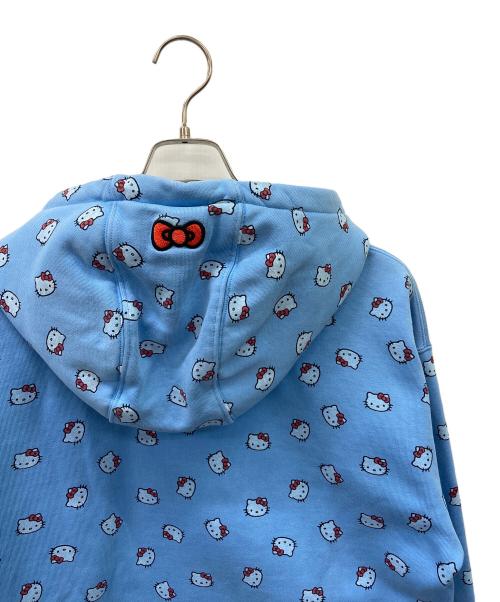 NIKE（ナイキ）NIKE (ナイキ) HELLO KITTY (ハローキティ) プルオーバーパーカー スカイブルー サイズ:Sの古着・服飾アイテム
