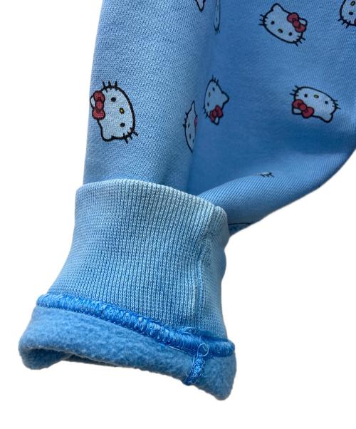 NIKE（ナイキ）NIKE (ナイキ) HELLO KITTY (ハローキティ) プルオーバーパーカー スカイブルー サイズ:Sの古着・服飾アイテム