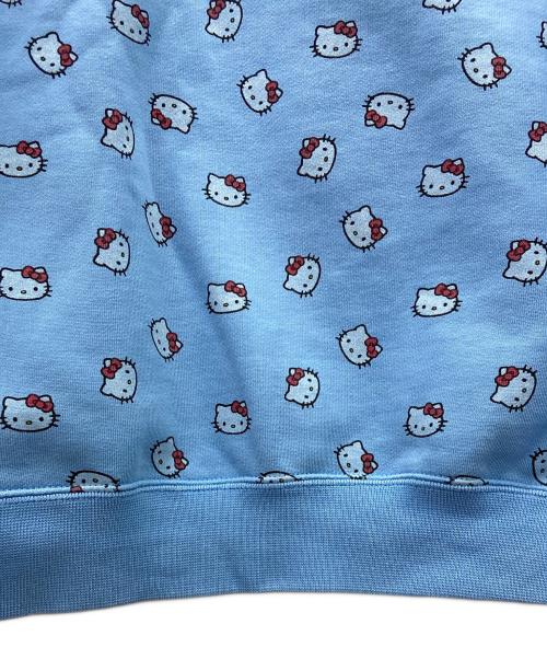 NIKE（ナイキ）NIKE (ナイキ) HELLO KITTY (ハローキティ) プルオーバーパーカー スカイブルー サイズ:Sの古着・服飾アイテム