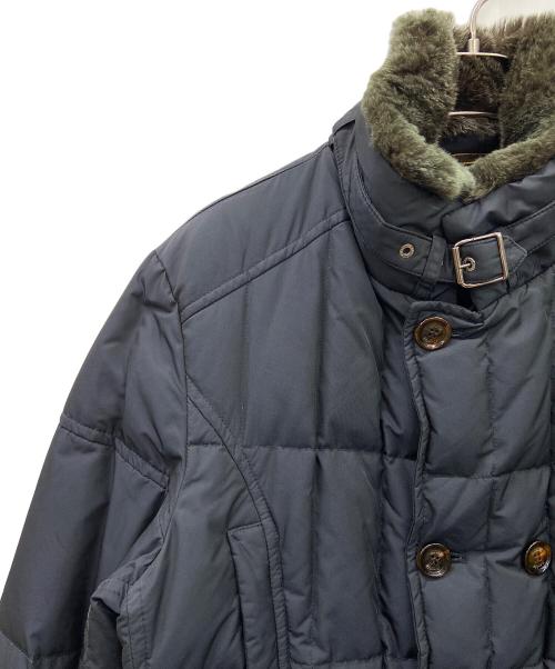 MOORER（ムーレー）MOORER (ムーレー) ダウンジャケット ネイビー サイズ:50の古着・服飾アイテム