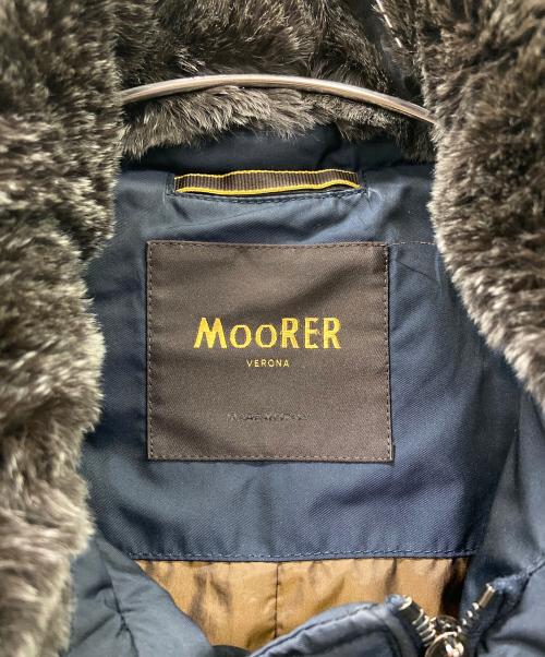 MOORER（ムーレー）MOORER (ムーレー) ダウンジャケット ネイビー サイズ:50の古着・服飾アイテム