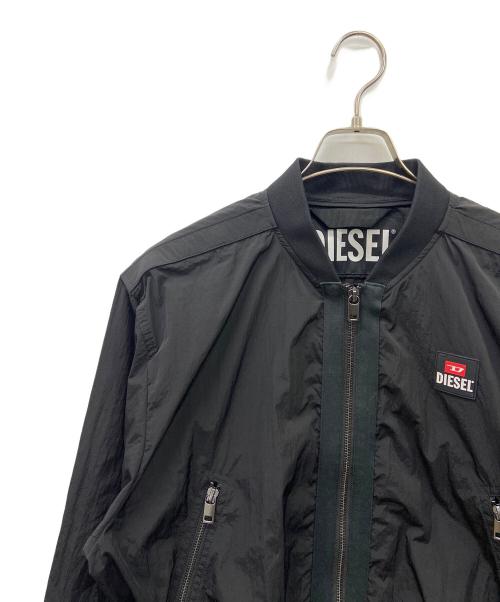 DISEL（ディーゼル）DISEL (ディーゼル) ナイロンジャケット ブラック サイズ:Mの古着・服飾アイテム