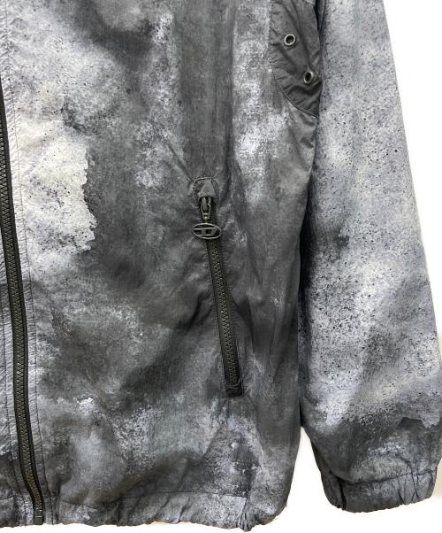 DIESEL（ディーゼル）DIESEL (ディーゼル) ナイロンジャケット グレー サイズ:Lの古着・服飾アイテム