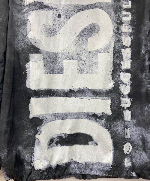 DIESEL（ディーゼル）DIESEL (ディーゼル) ナイロンジャケット グレー サイズ:Lの古着・服飾アイテム