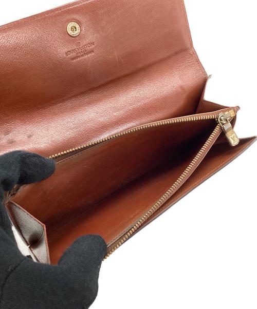 LOUIS VUITTON（ルイ ヴィトン）LOUIS VUITTON (ルイ ヴィトン) ポルトフォイユ・サラ　モノグラム ブラウンの古着・服飾アイテム