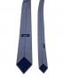 中古・古着 HERMES (エルメス) 総柄シルク100％ネクタイ ブルー サイズ:なし：7000円