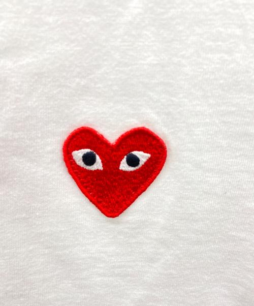 PLAY COMME des GARCONS（プレイコムデギャルソン）PLAY COMME des GARCONS (プレイコムデギャルソン) NIKE (ナイキ) 半袖カットソー ホワイト サイズ:Sの古着・服飾アイテム
