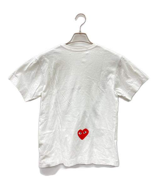 PLAY COMME des GARCONS（プレイコムデギャルソン）PLAY COMME des GARCONS (プレイコムデギャルソン) NIKE (ナイキ) 半袖カットソー ホワイト サイズ:Sの古着・服飾アイテム