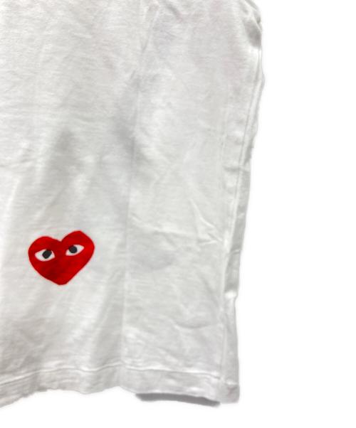 PLAY COMME des GARCONS（プレイコムデギャルソン）PLAY COMME des GARCONS (プレイコムデギャルソン) NIKE (ナイキ) 半袖カットソー ホワイト サイズ:Sの古着・服飾アイテム
