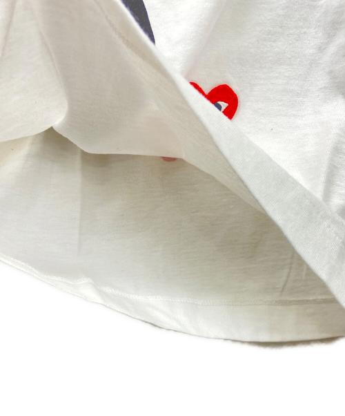 PLAY COMME des GARCONS（プレイコムデギャルソン）PLAY COMME des GARCONS (プレイコムデギャルソン) NIKE (ナイキ) 半袖カットソー ホワイト サイズ:Sの古着・服飾アイテム