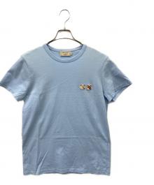 maison kitsune（メゾンキツネ）の古着「MAISON KITSUNE　半袖カットソー」｜スカイブルー