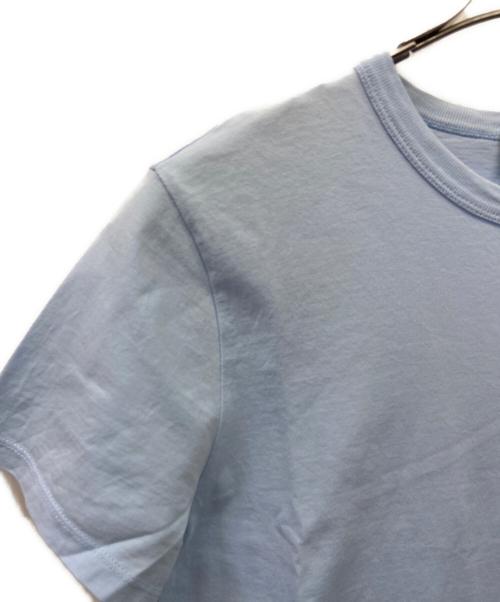 maison kitsune（メゾンキツネ）maison kitsune (メゾンキツネ) MAISON KITSUNE　半袖カットソー スカイブルー サイズ:XSの古着・服飾アイテム