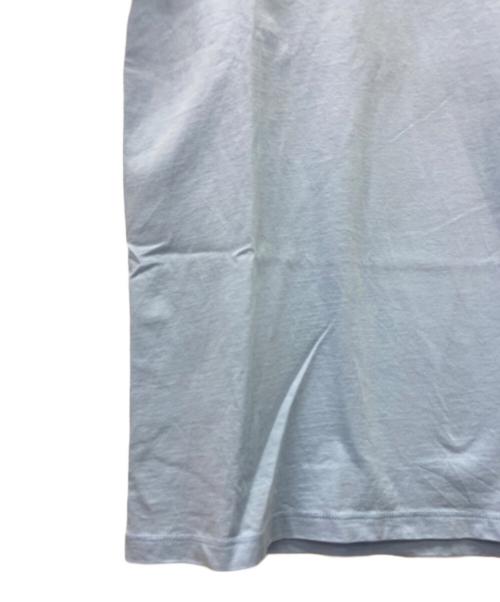 maison kitsune（メゾンキツネ）maison kitsune (メゾンキツネ) MAISON KITSUNE　半袖カットソー スカイブルー サイズ:XSの古着・服飾アイテム