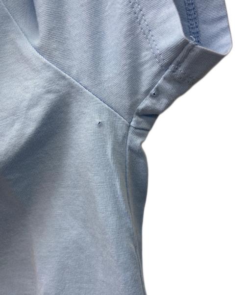 maison kitsune（メゾンキツネ）maison kitsune (メゾンキツネ) MAISON KITSUNE　半袖カットソー スカイブルー サイズ:XSの古着・服飾アイテム