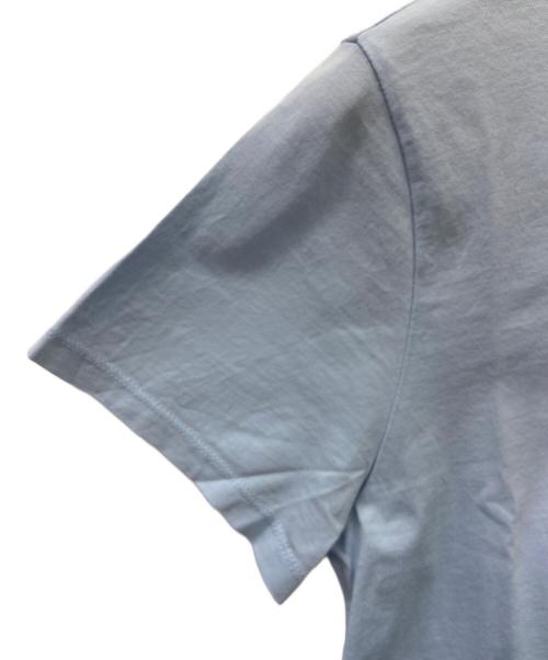 maison kitsune（メゾンキツネ）maison kitsune (メゾンキツネ) MAISON KITSUNE　半袖カットソー スカイブルー サイズ:XSの古着・服飾アイテム