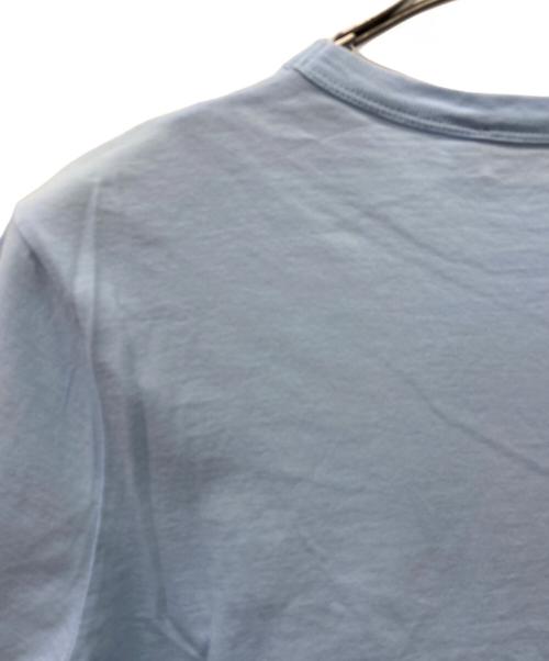 maison kitsune（メゾンキツネ）maison kitsune (メゾンキツネ) MAISON KITSUNE　半袖カットソー スカイブルー サイズ:XSの古着・服飾アイテム