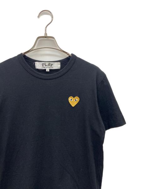 PLAY COMME des GARCONS（プレイコムデギャルソン）PLAY COMME des GARCONS (プレイコムデギャルソン) PLAY COMME des GARCONS　半袖カットソー ブラック サイズ:Sの古着・服飾アイテム