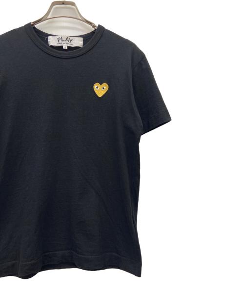 PLAY COMME des GARCONS（プレイコムデギャルソン）PLAY COMME des GARCONS (プレイコムデギャルソン) PLAY COMME des GARCONS　半袖カットソー ブラック サイズ:Sの古着・服飾アイテム