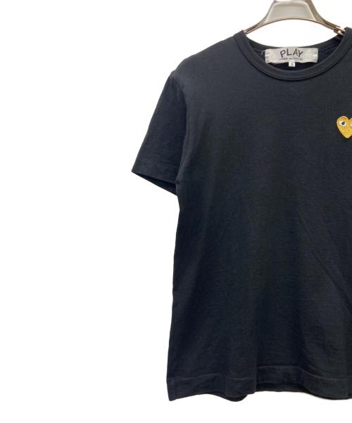 PLAY COMME des GARCONS（プレイコムデギャルソン）PLAY COMME des GARCONS (プレイコムデギャルソン) PLAY COMME des GARCONS　半袖カットソー ブラック サイズ:Sの古着・服飾アイテム