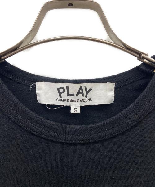 PLAY COMME des GARCONS（プレイコムデギャルソン）PLAY COMME des GARCONS (プレイコムデギャルソン) PLAY COMME des GARCONS　半袖カットソー ブラック サイズ:Sの古着・服飾アイテム